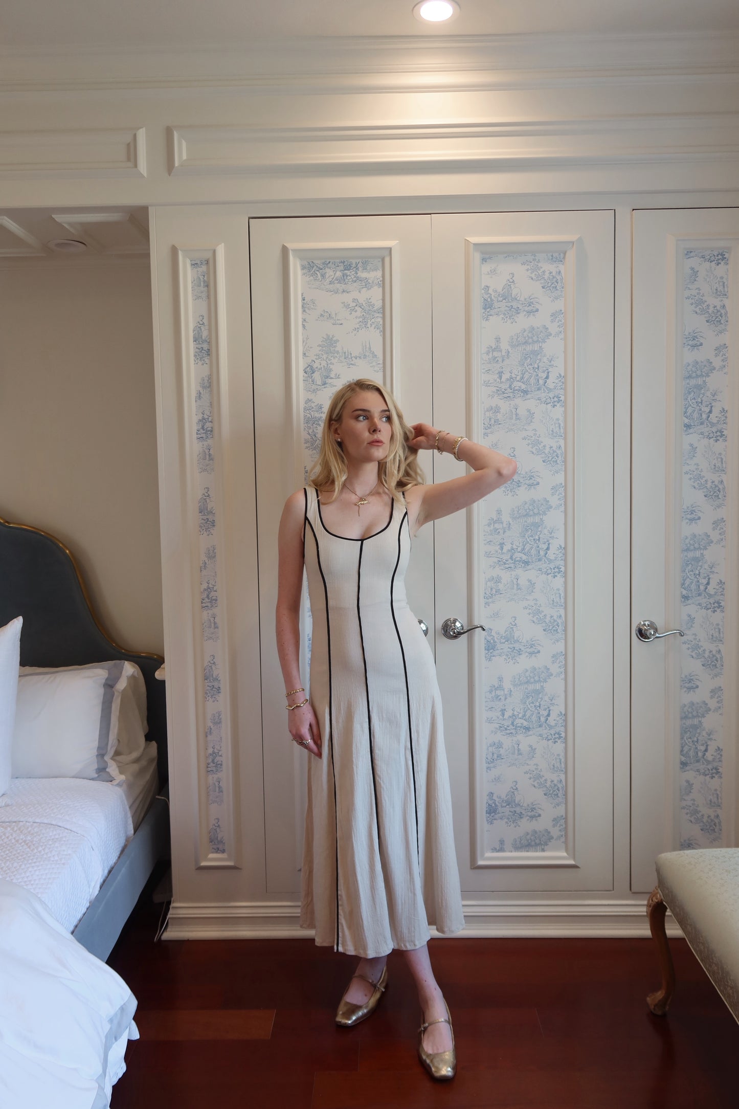 Zac Panel Midi Dress