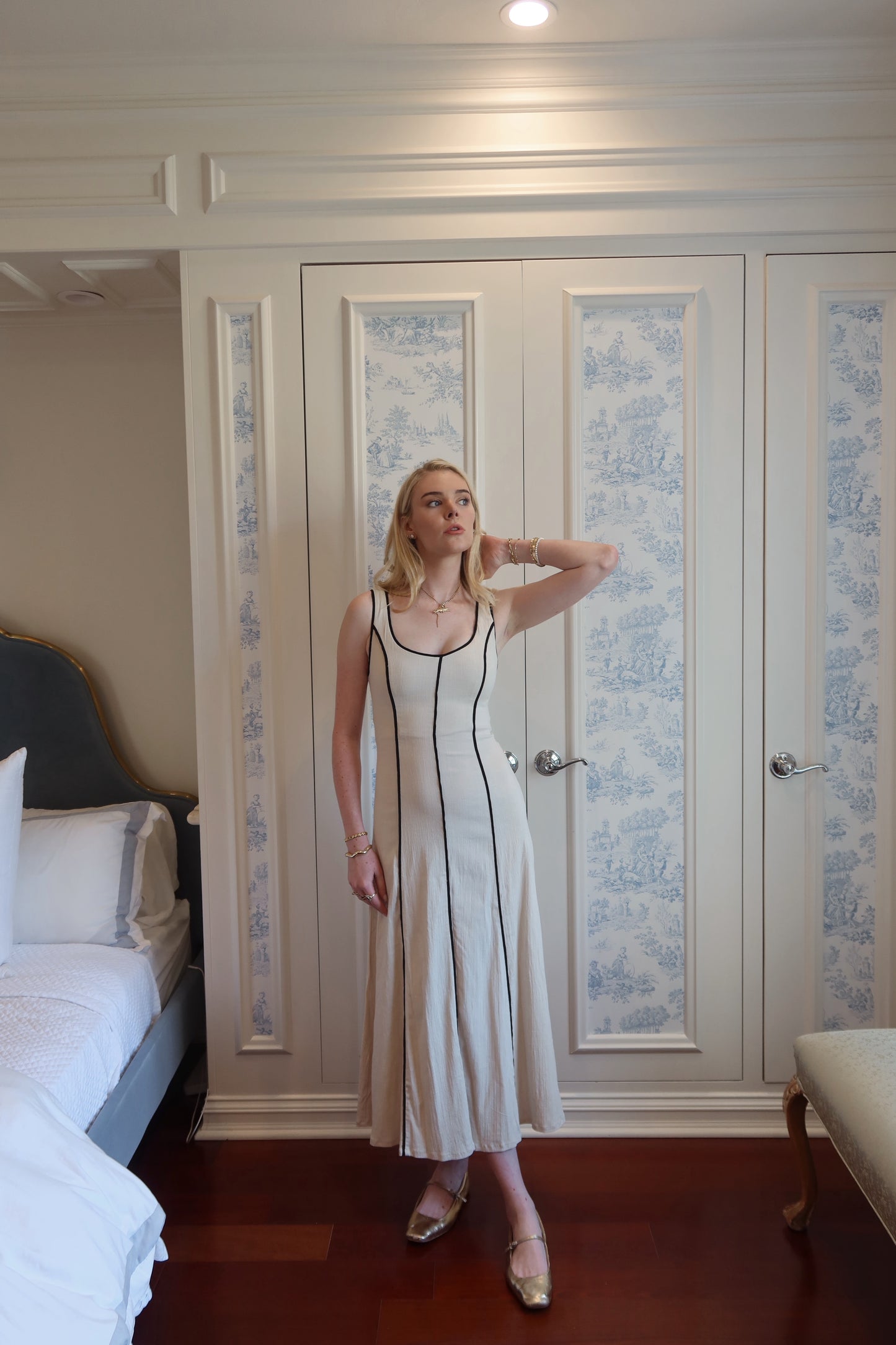 Zac Panel Midi Dress