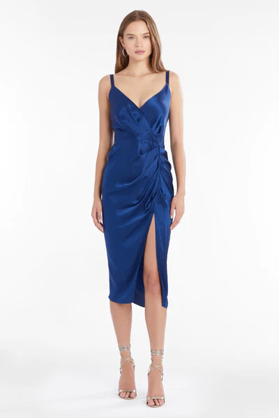 Amanda Uprichard Carmel Silk Dress in Emerson Xs Amanda Uprichard Carmel Silk Dress in Emerson Xs