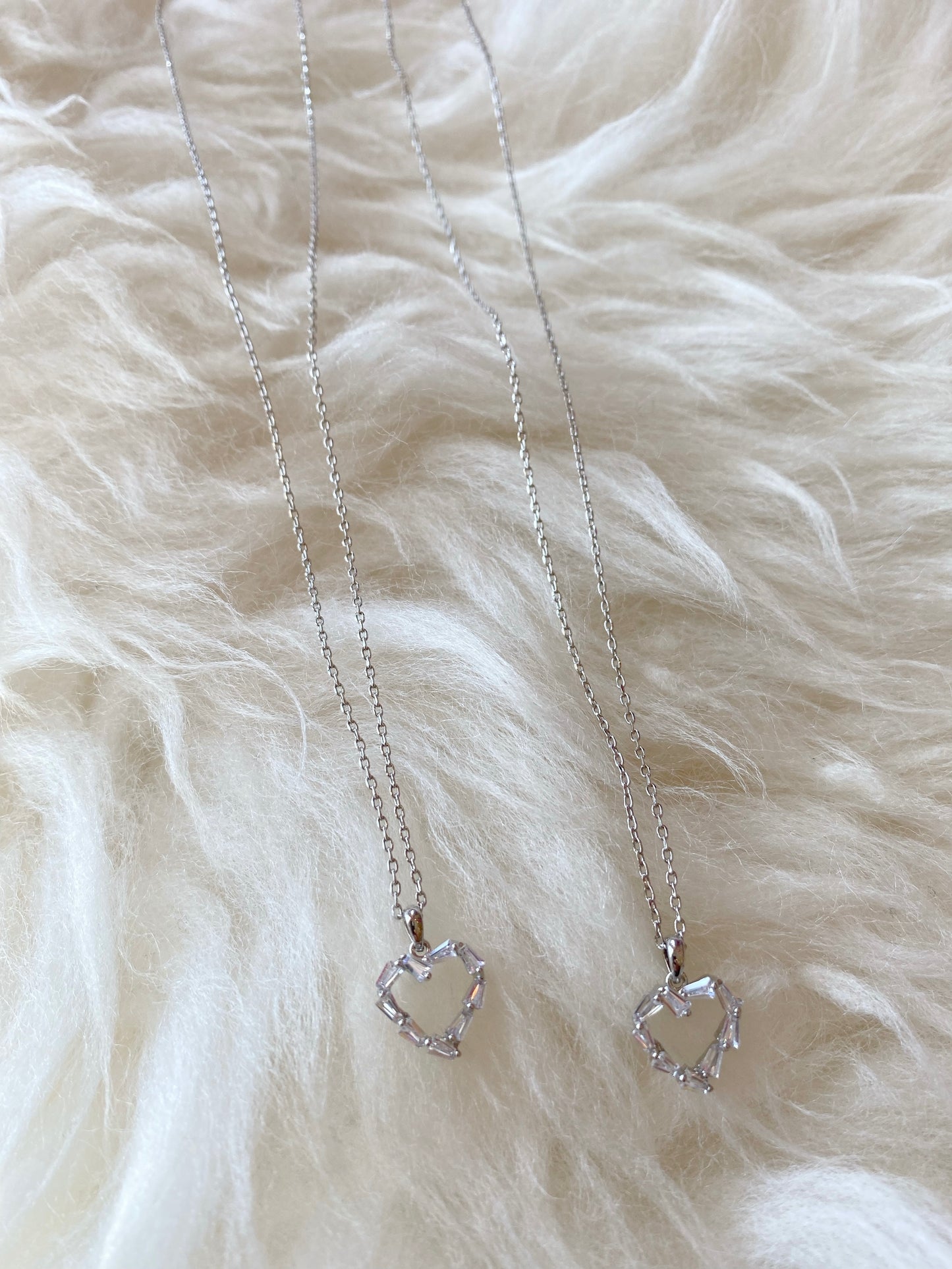 Silver Mini Heart Necklace