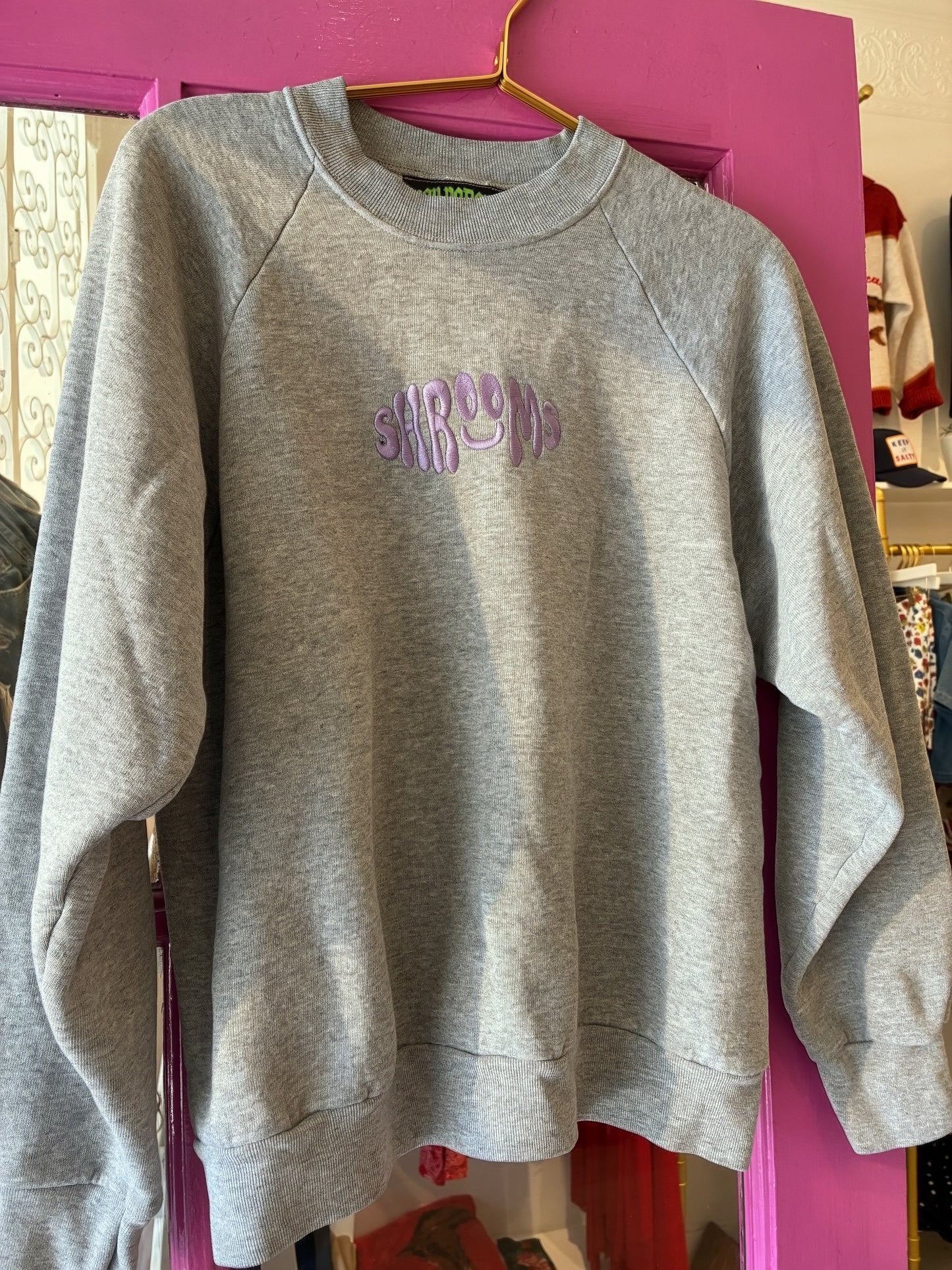 SHROOMS Embroidered Sweatshirt