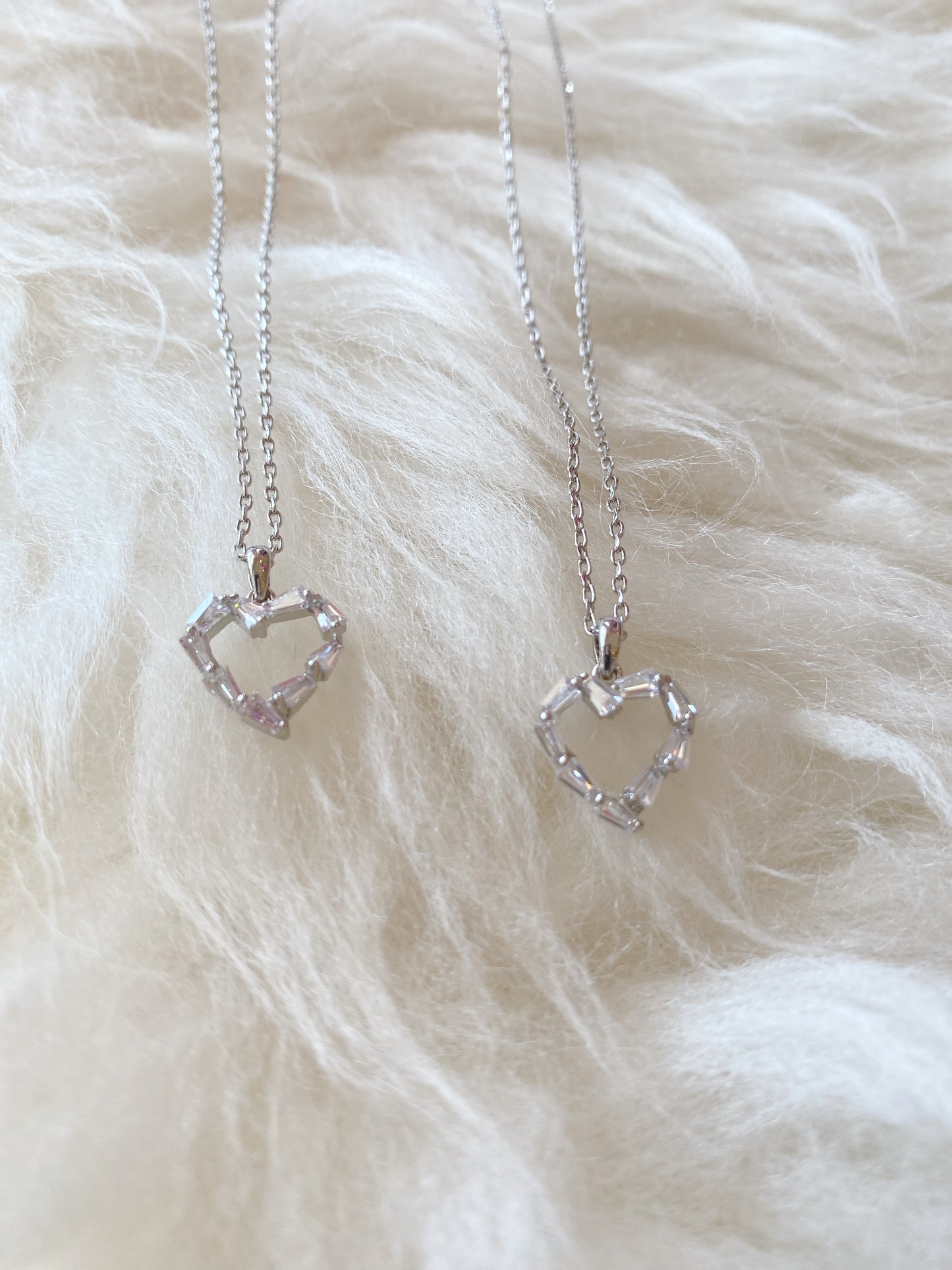 Silver Mini Heart Necklace