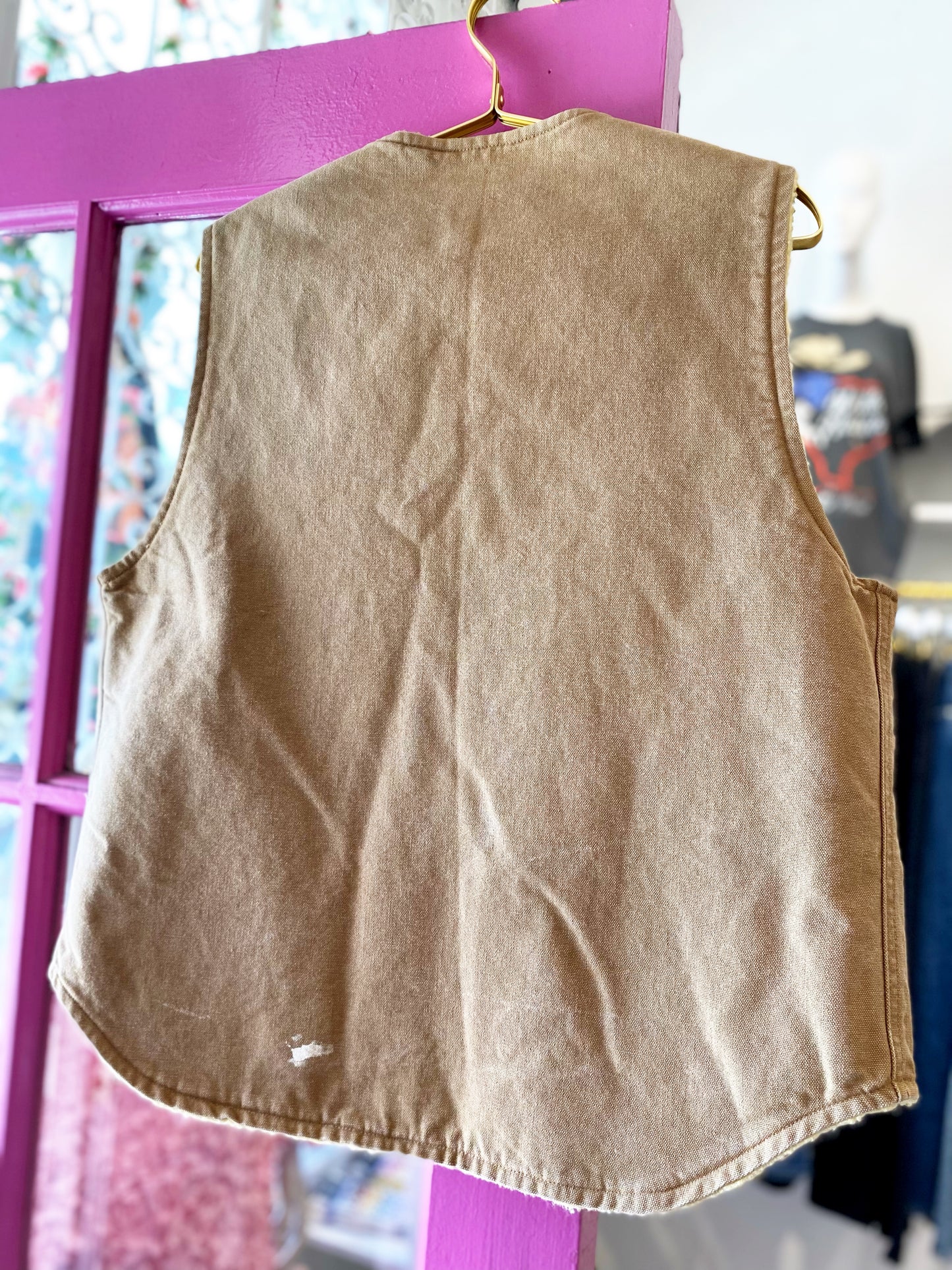 Vintage Carhartt Shearling Vest