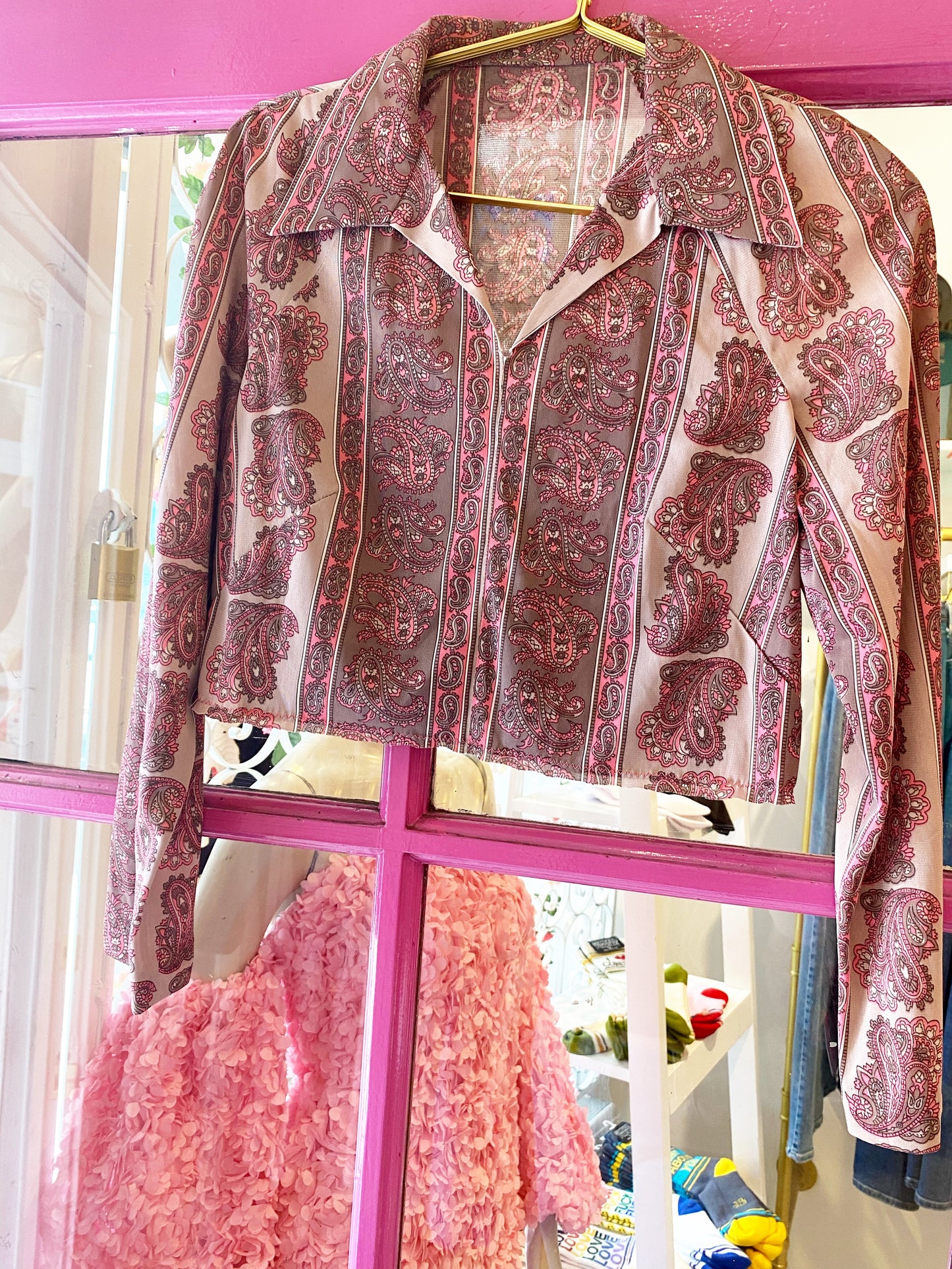 Vintage Paisley Blouse