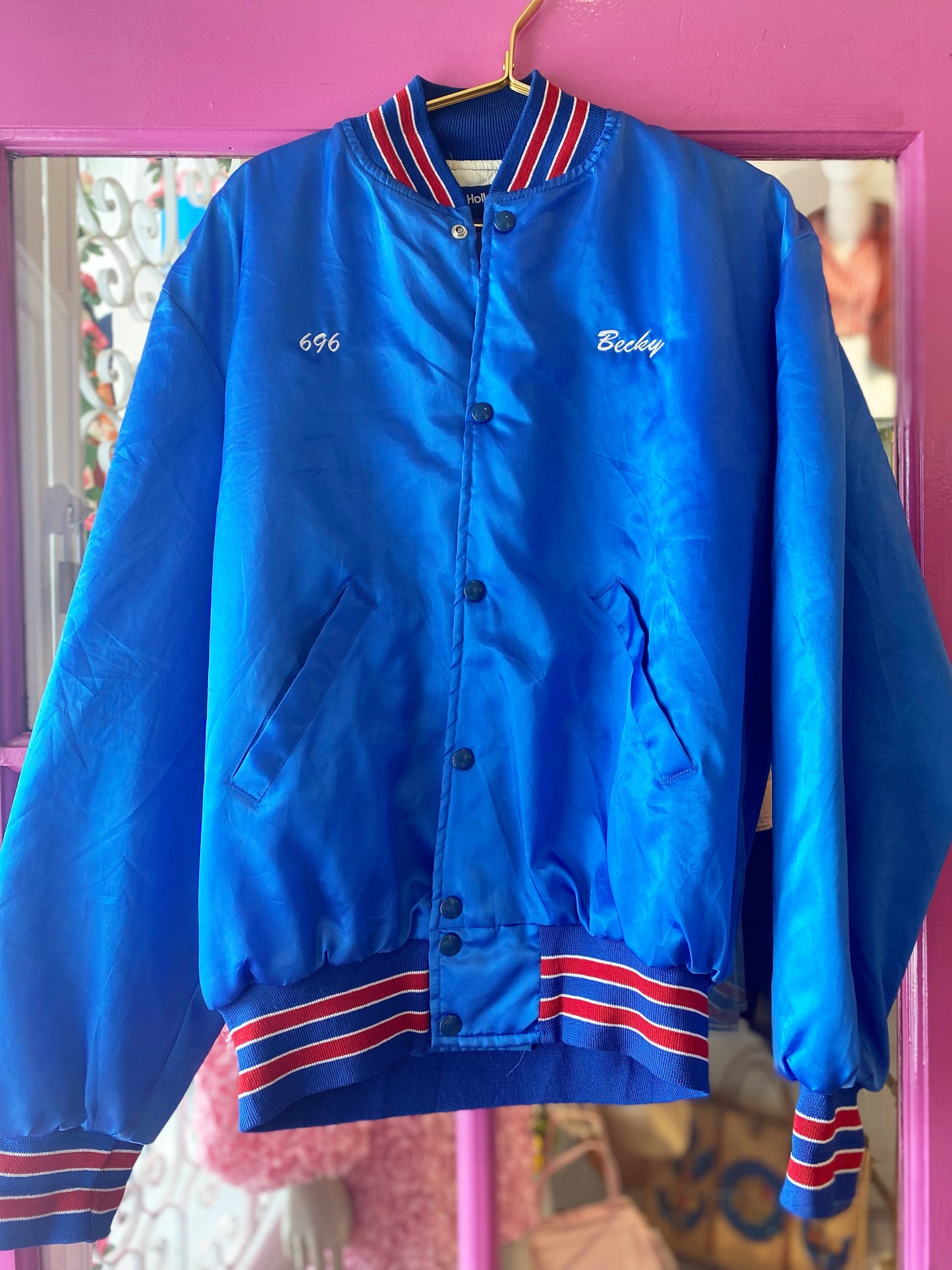 Vintage Bowling Bomber Jacket