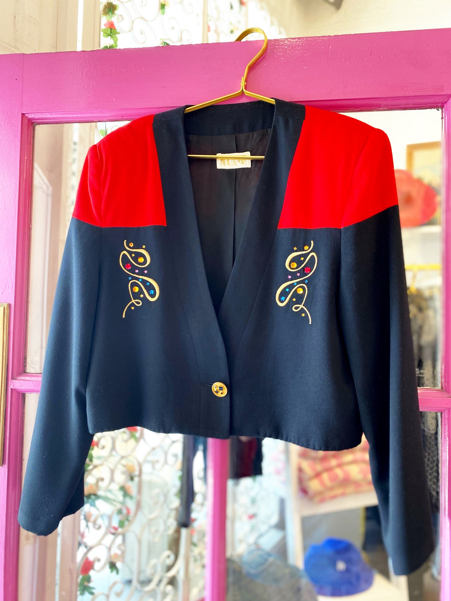 Cropped Vintage Blazer
