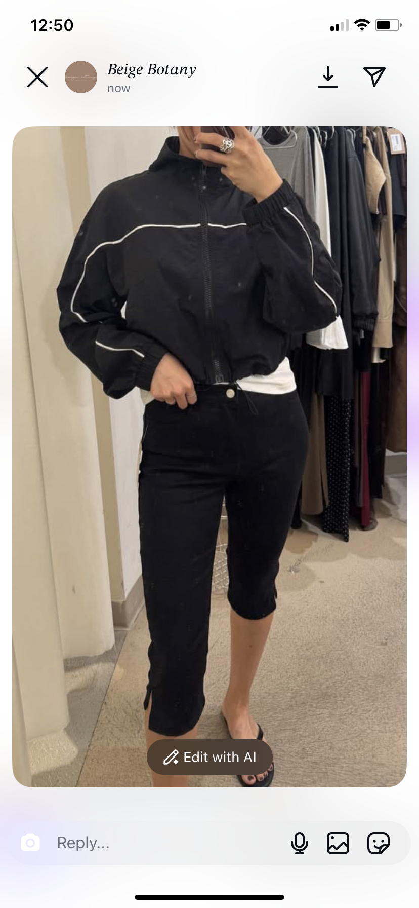 Stretch Capri Pants