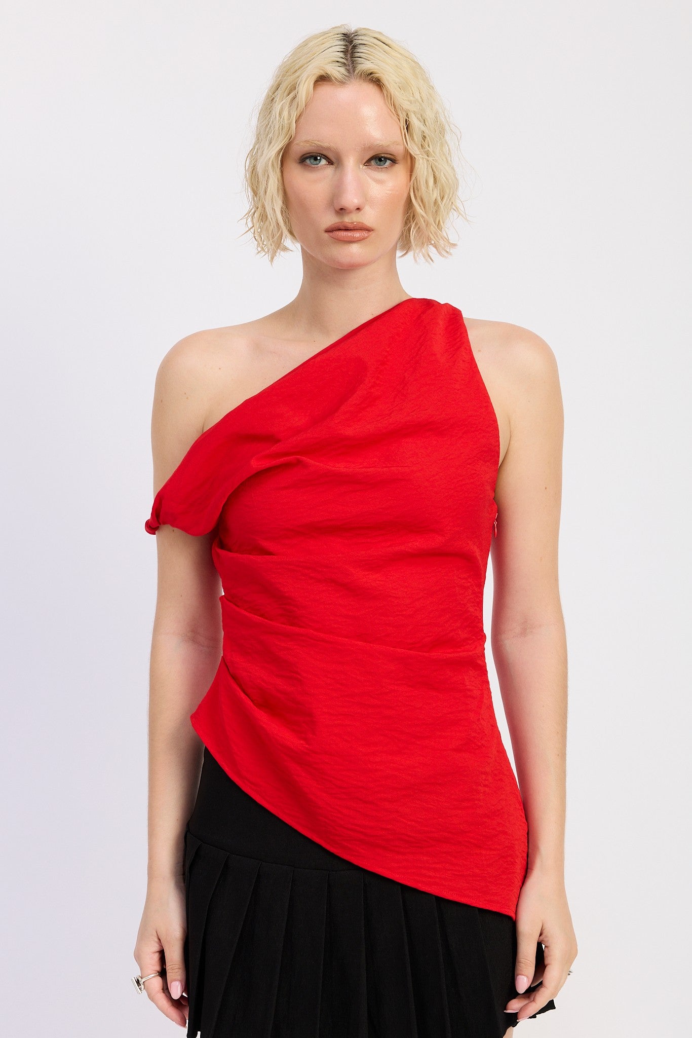 Asymmetrical Shoulder Top