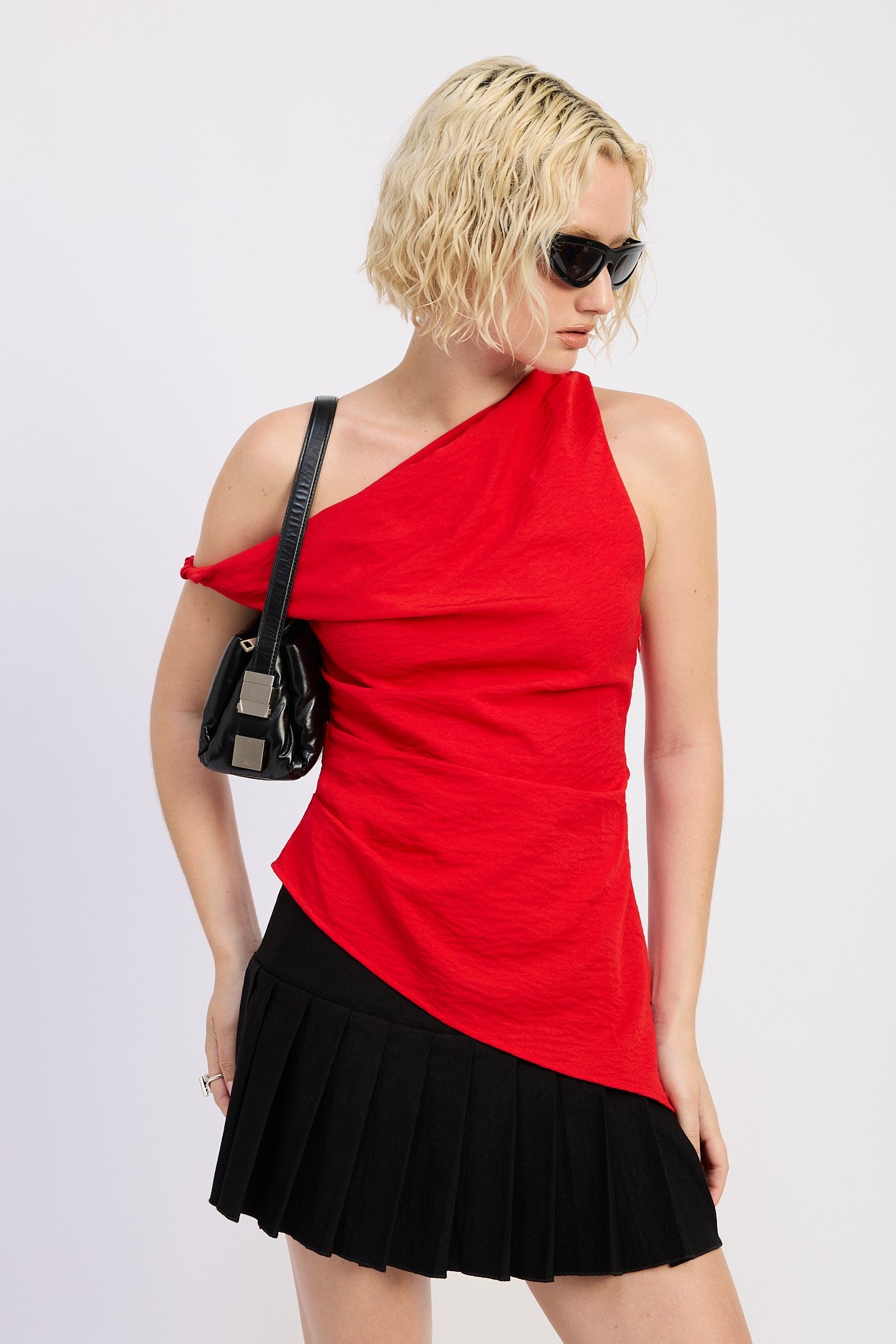 Asymmetrical Shoulder Top