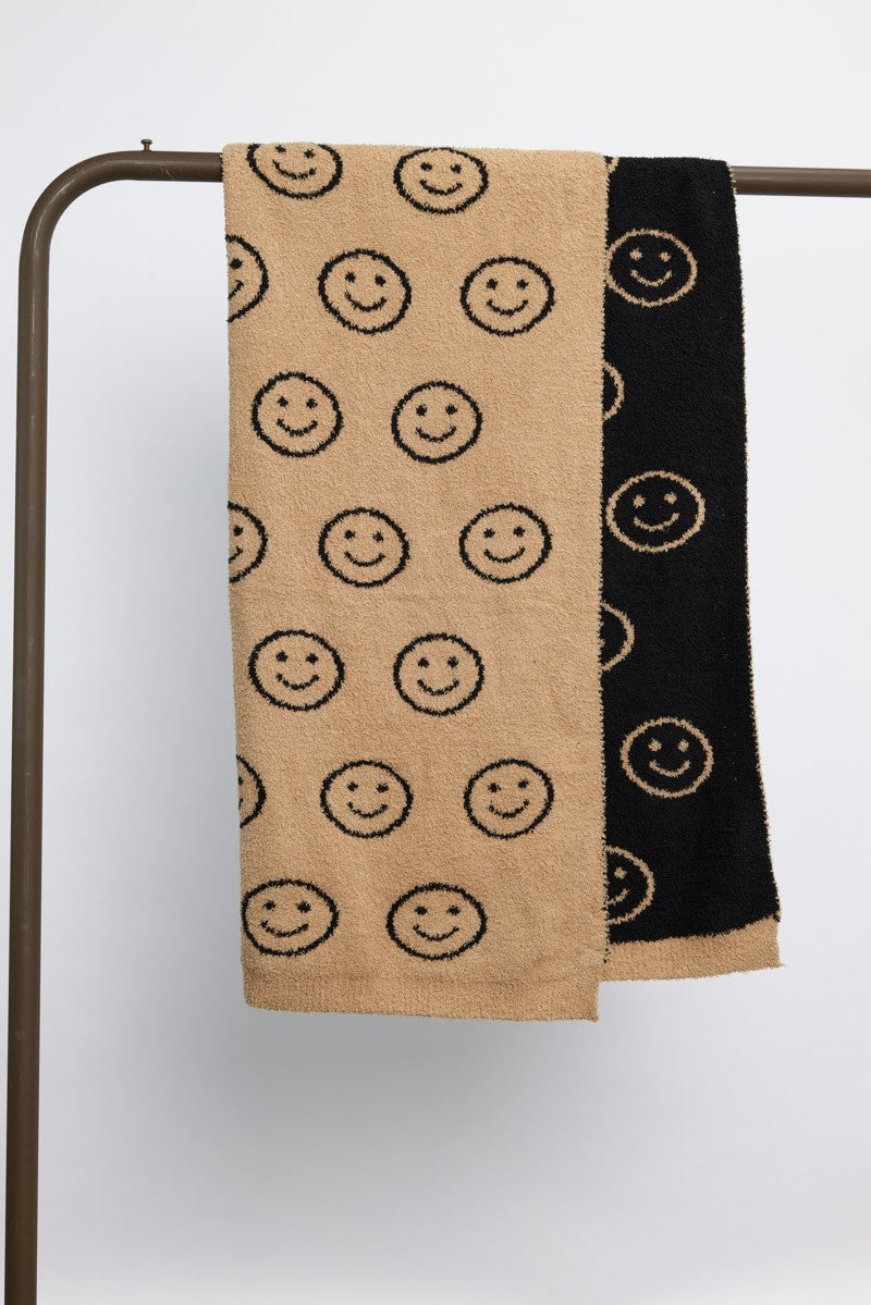 Smile Throw Blanket