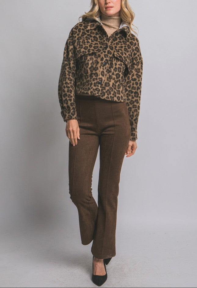Leopard Shacket