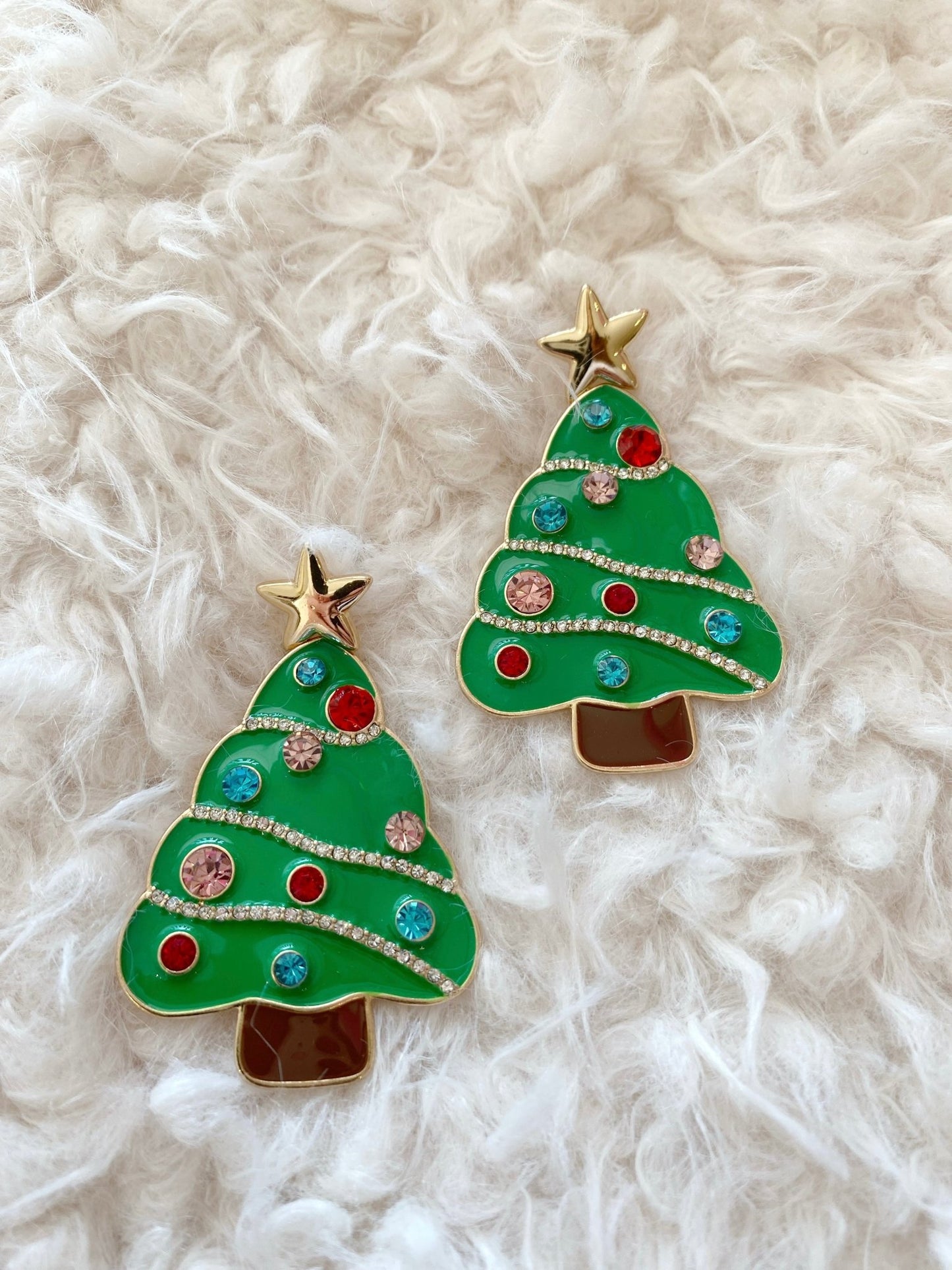 Christmas Enamel Earring - Polkadots & Moonbeams LAPolkadots & MoonbeamsChristmas Enamel Earring