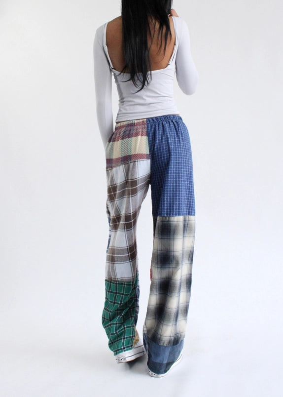 Pre-Order Flannel Upcycled Pants