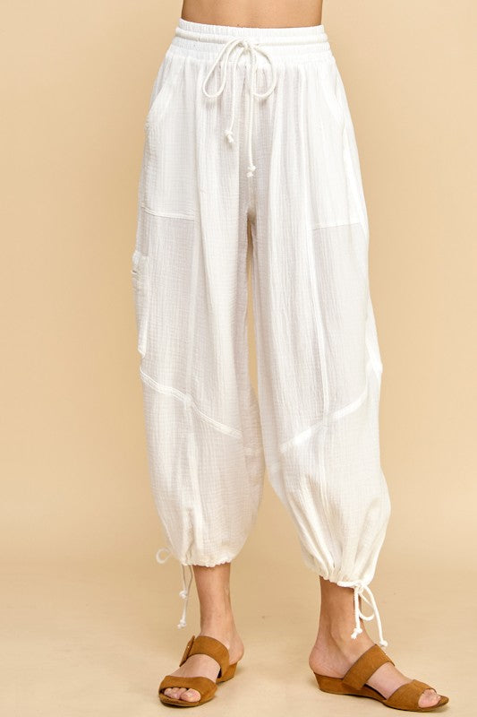 Gauzy Parachute Pants