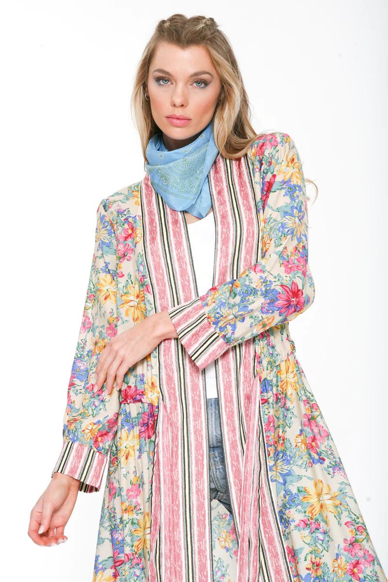 I Will Meet You Maxi Duster - Polkadots & Moonbeams LAArattaXSI Will Meet You Maxi Duster