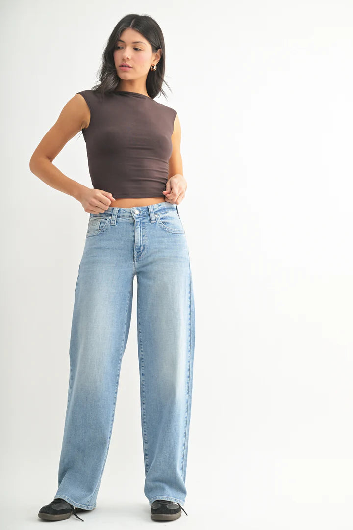 Low Slung Vintage Straight