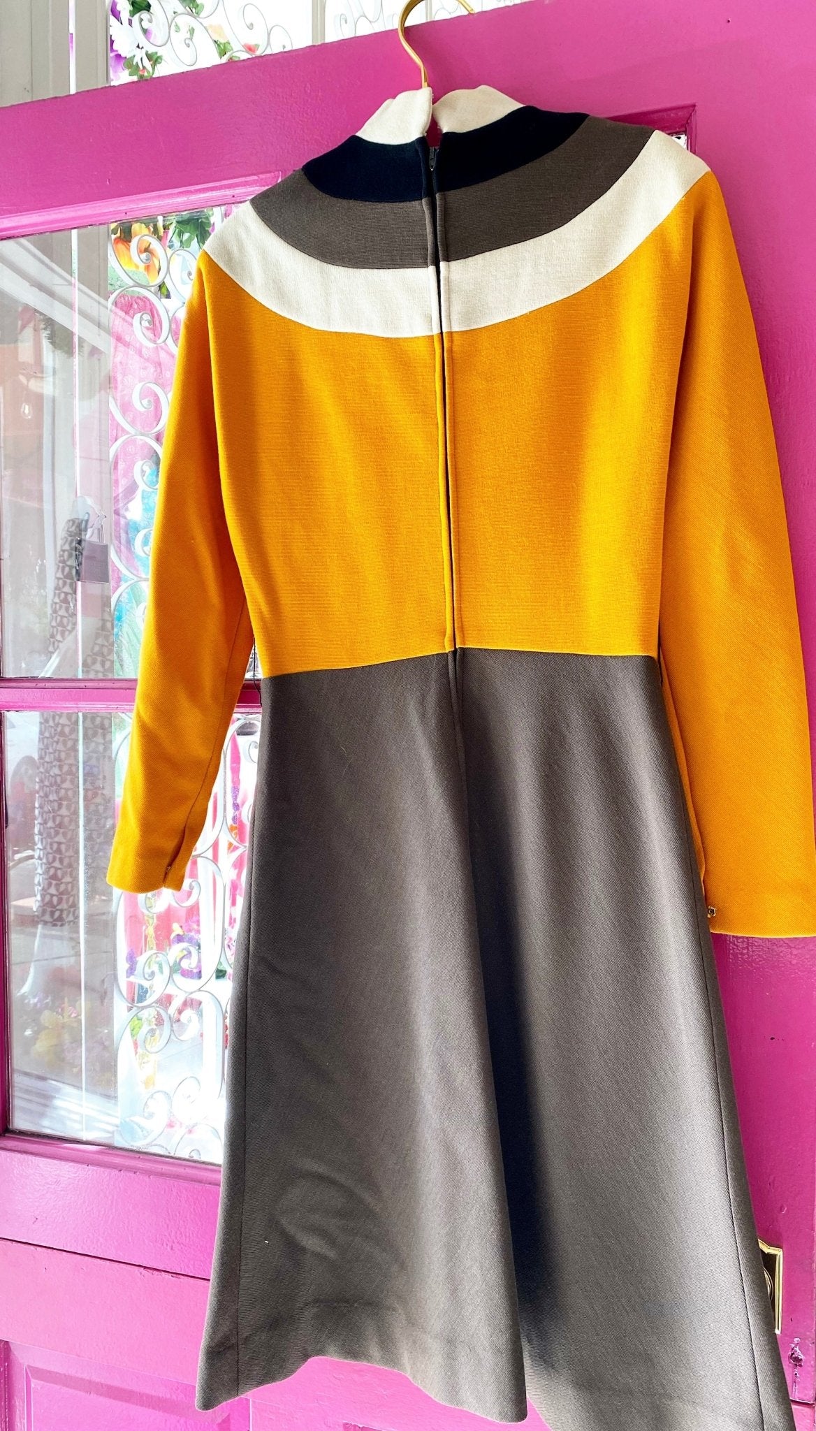 Mod Mock Neck Mini - Polkadots & Moonbeams LAVintageMod Mock Neck Mini