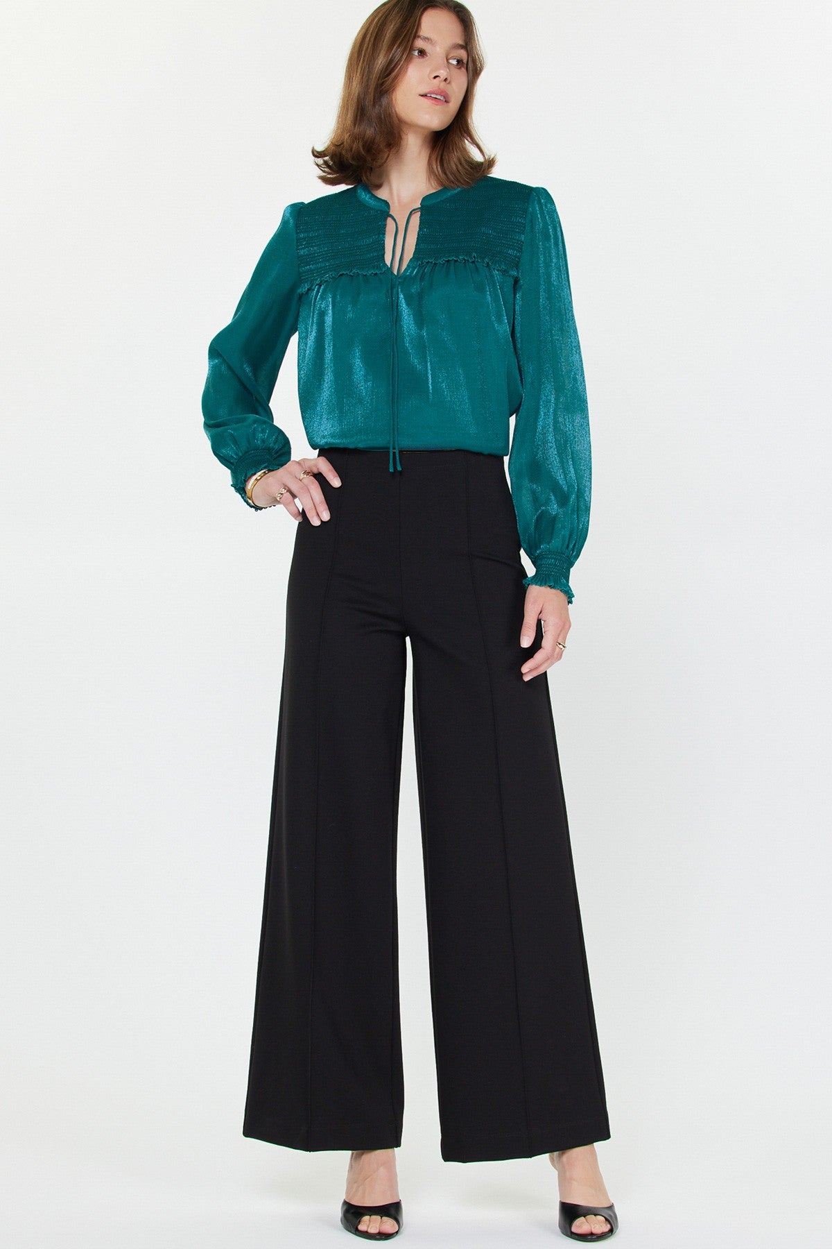 Ponte Seamed Pants