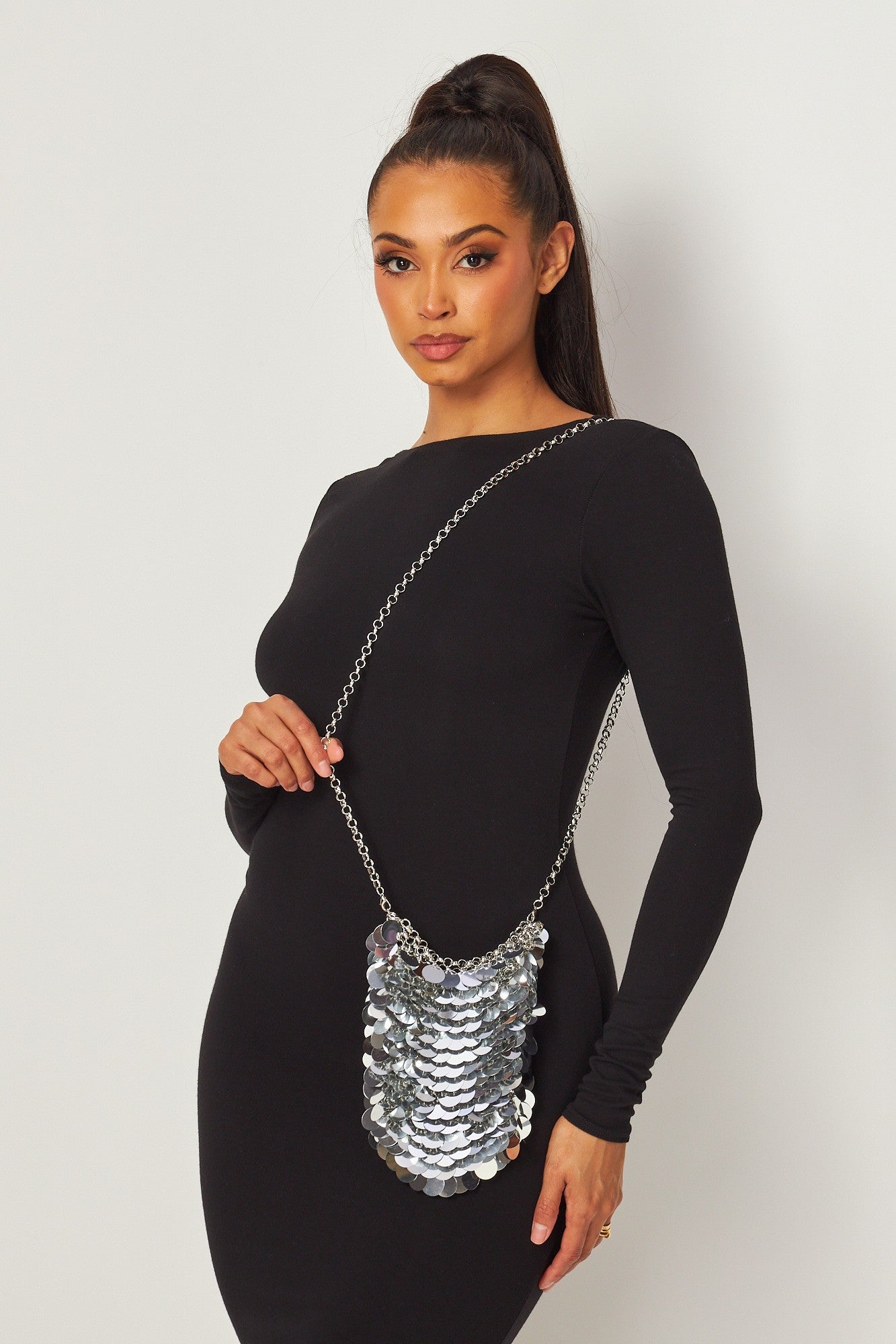 Can't Be Tamed Sequin Bag