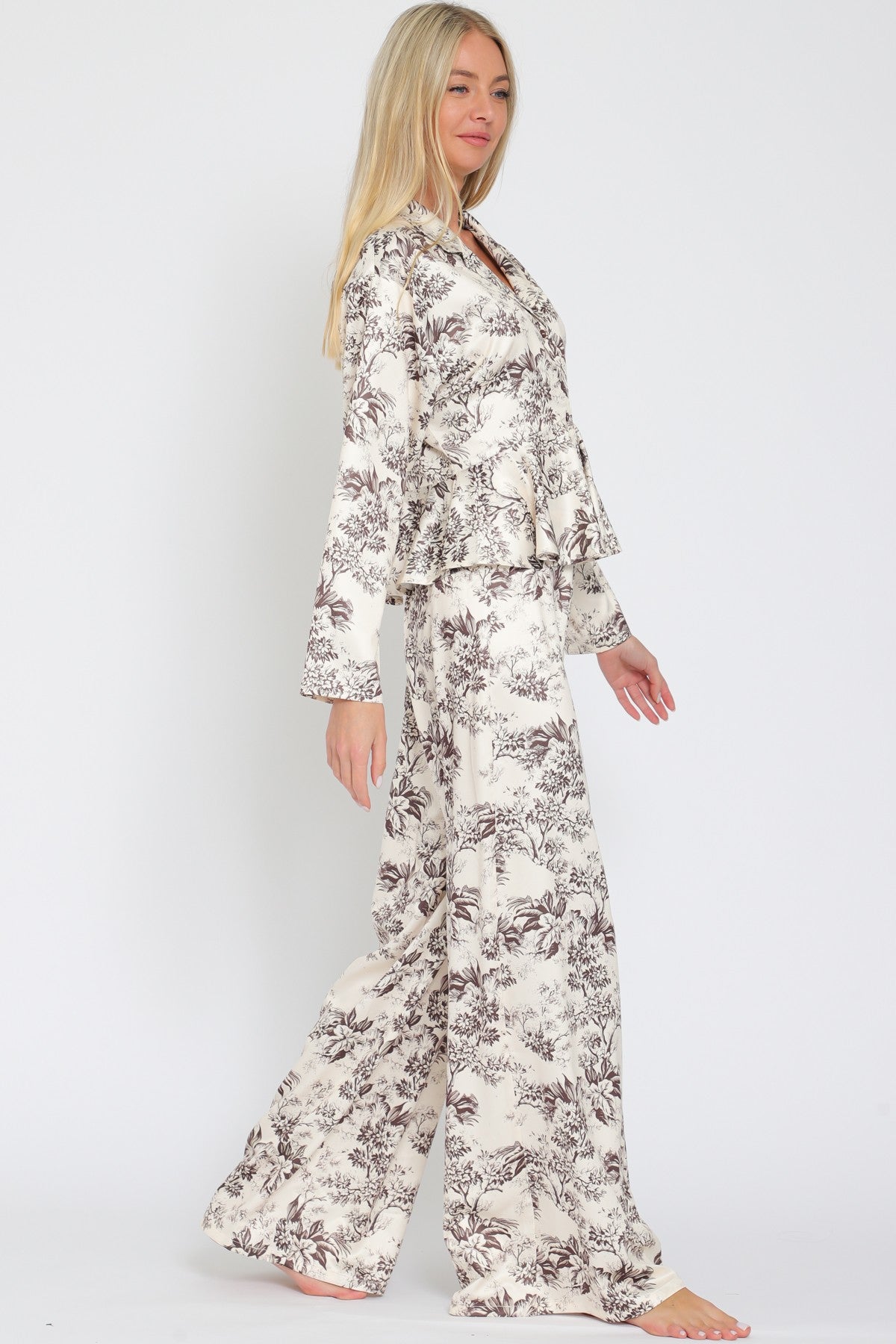 Toile Flowy Pants
