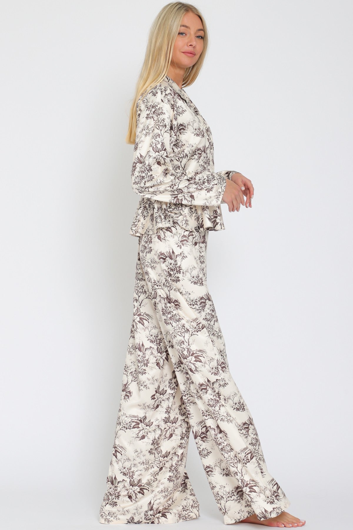Toile Flowy Pants