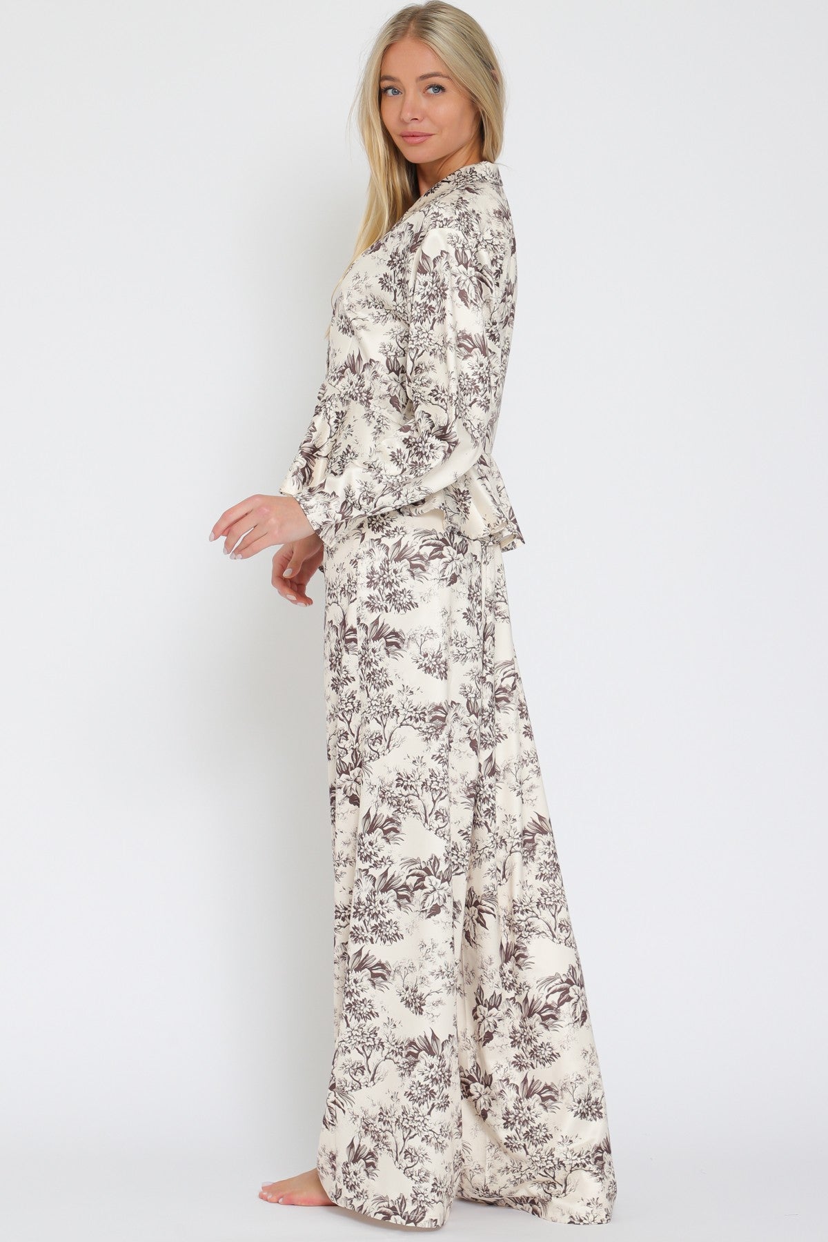 Toile Flowy Pants