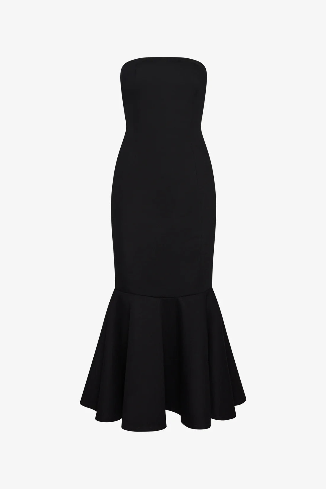 Trumpet Hem Tube Dress