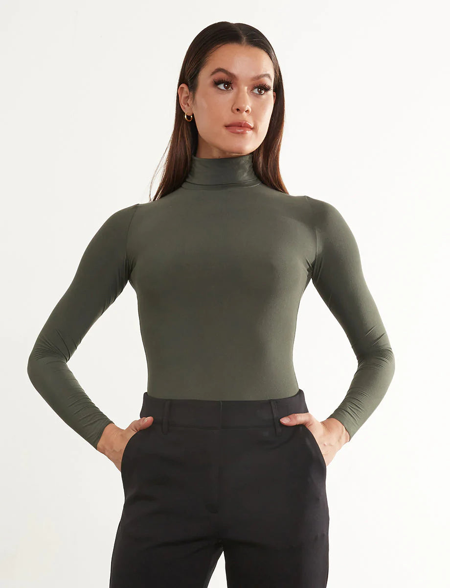 Butter Turtleneck Bodysuit