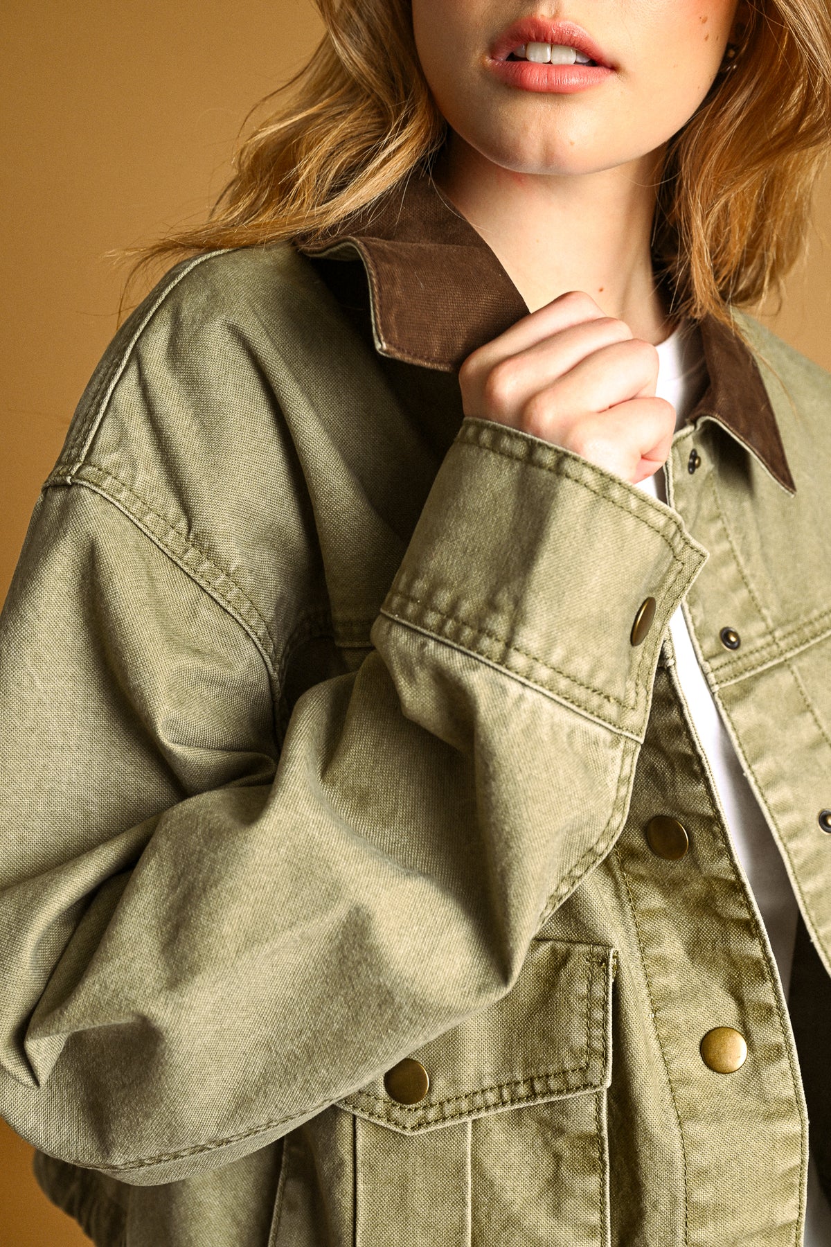 Contrast Utility Jacket