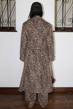 Zebra Trench Coat