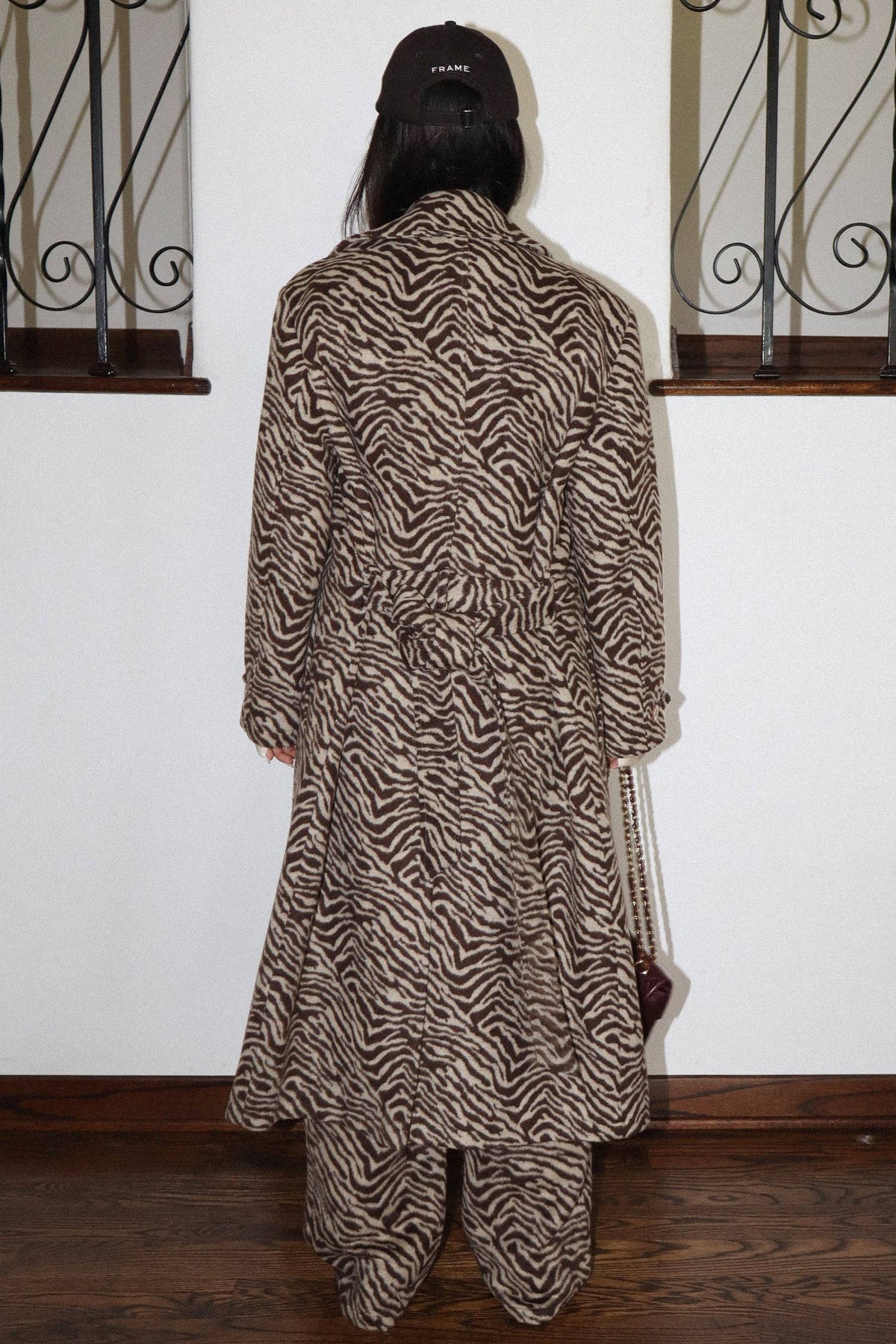 Zebra Trench Coat