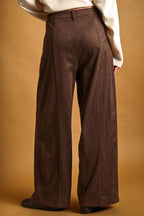 Faux Suede Pants