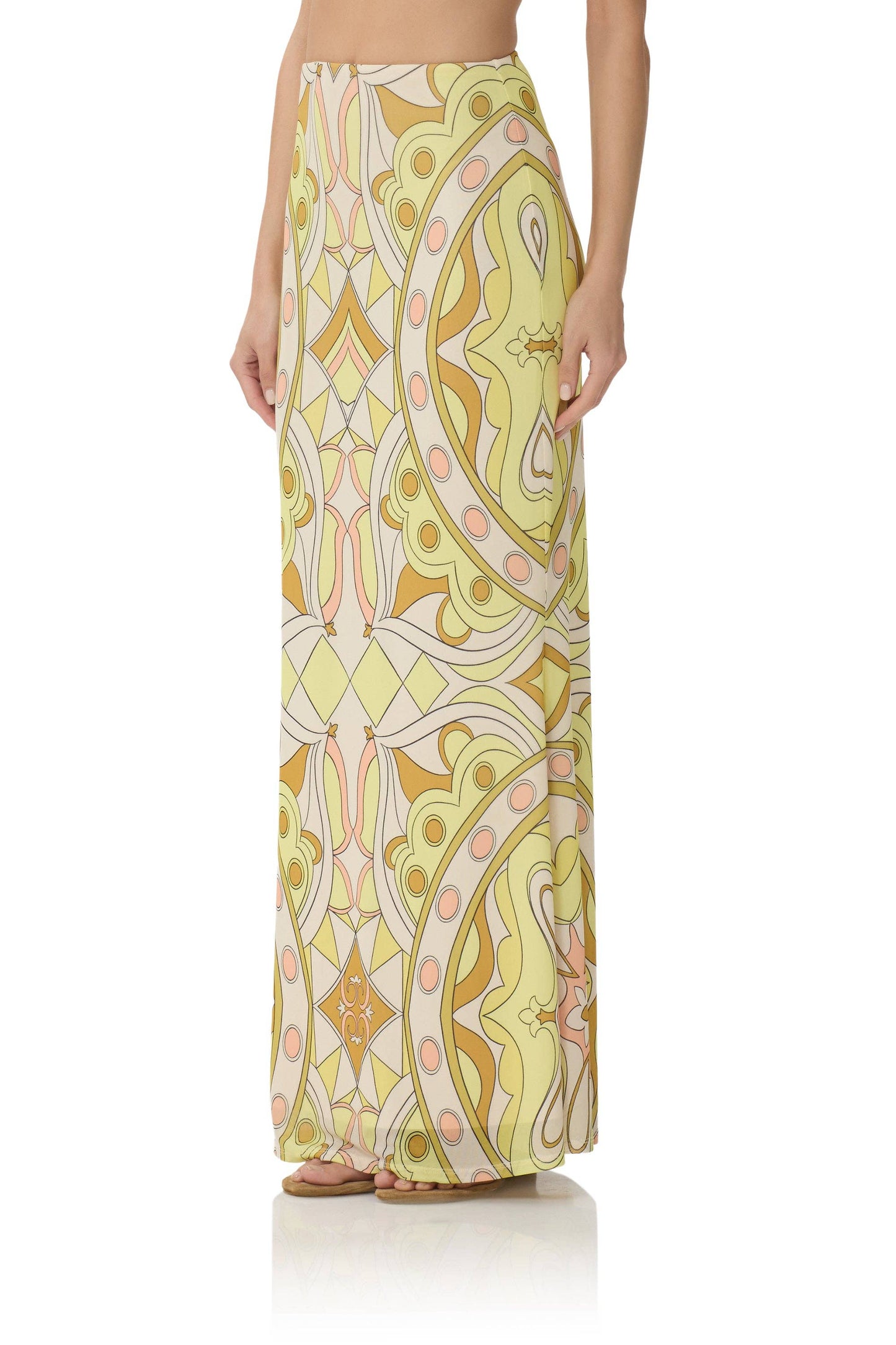 PRE-ORDER Tegan Skirt - Geo Scarf