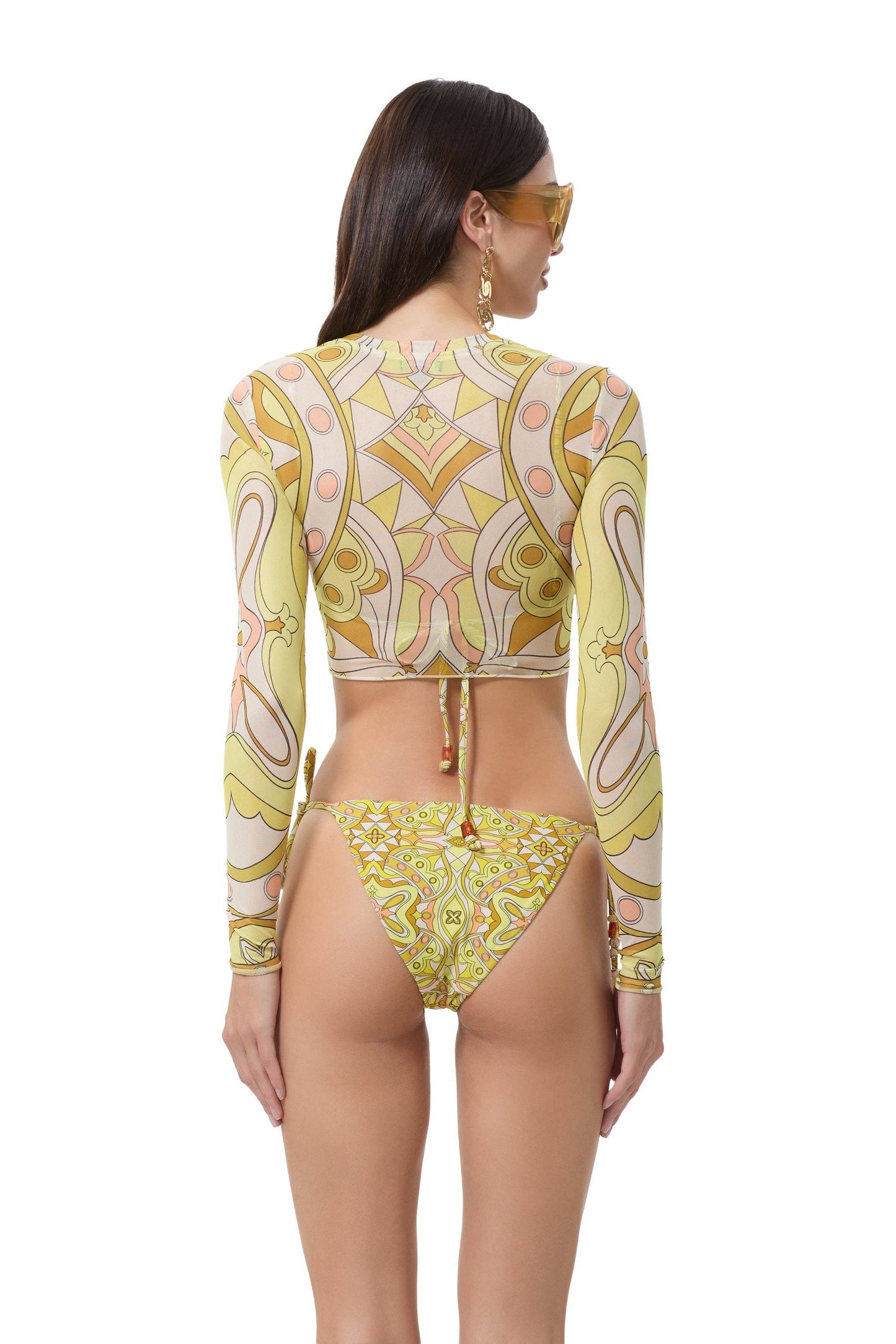 PRE-ORDER Hardin Top - Geo Scarf