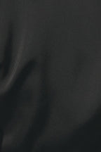 Satin Tie Neck Keyhole Mini