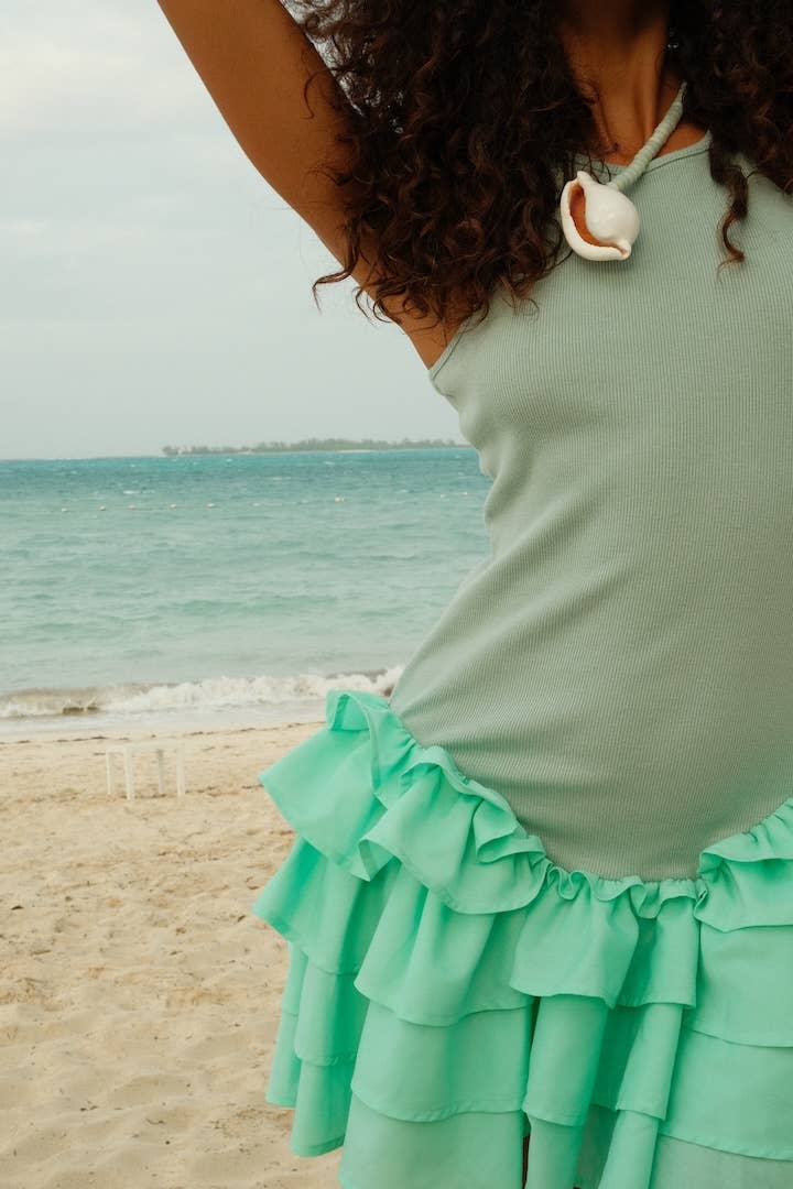 Jupiter Ruffled Mini Dress