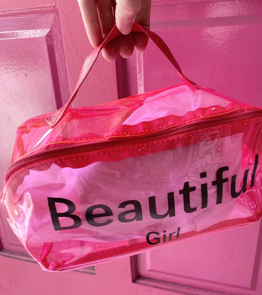Beautiful Girl Cosmetic Case