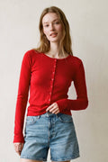 Lisa Pointelle Cardigan