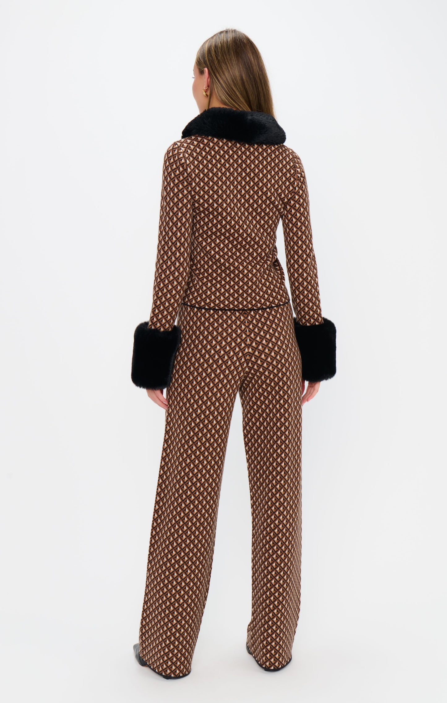 Chateau Cardigan Faux Fur