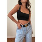 Double Layered Crop Tank