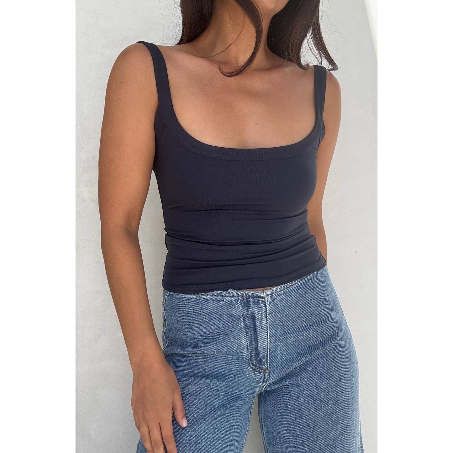 Scoop Neck Tank Top