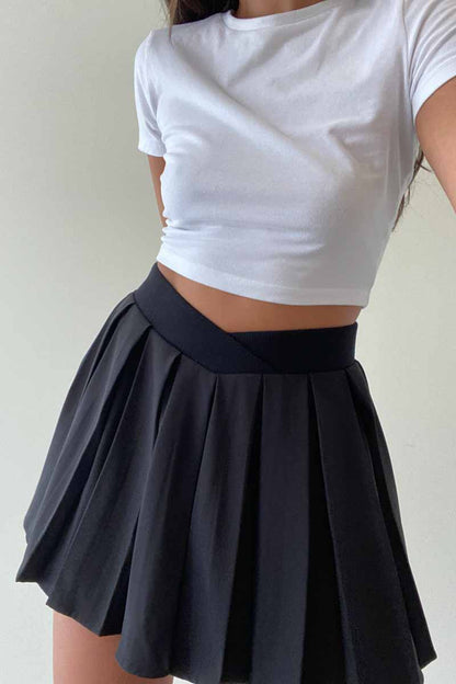 40 Love Pleated Mini Skirt