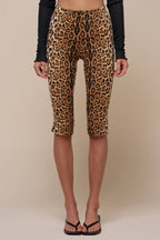 Leopard Capri Pants