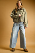 Contrast Utility Jacket