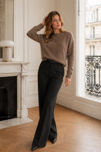 Round Neck Cashmere Sweater