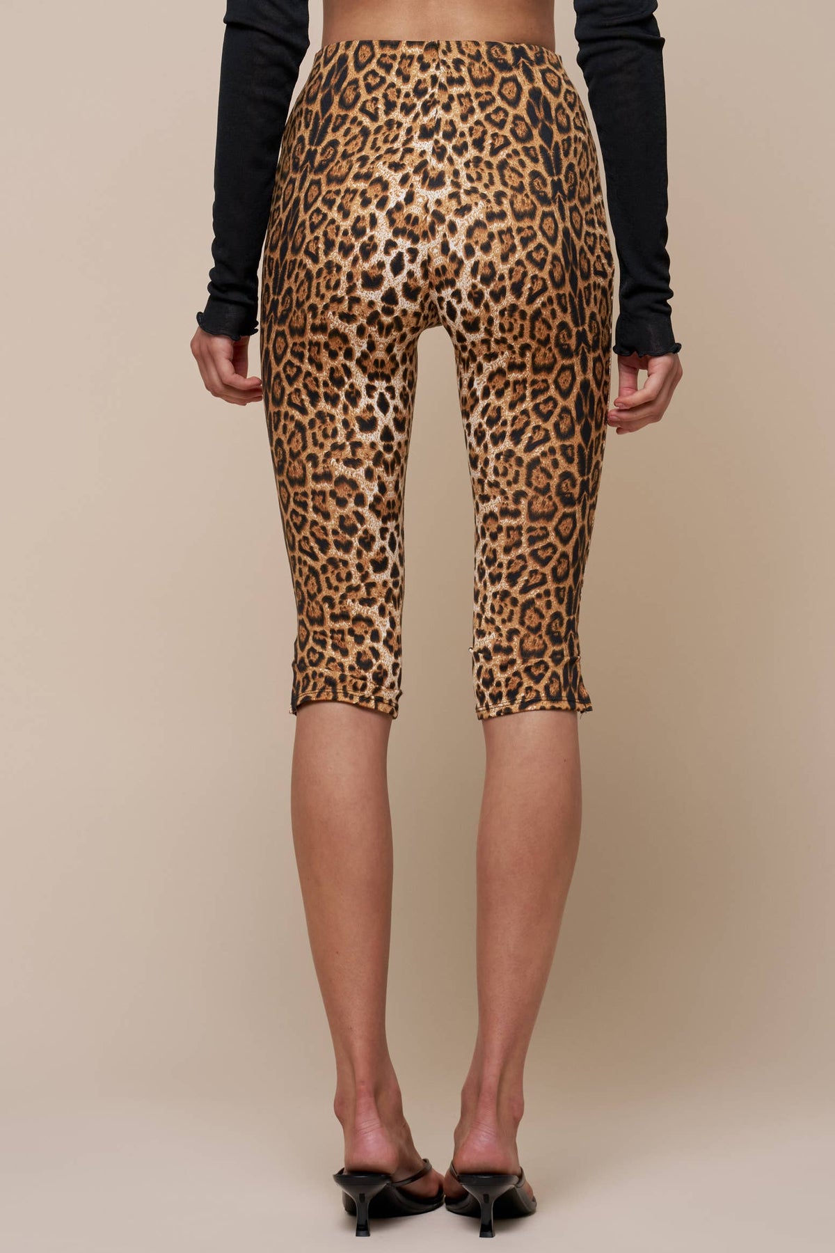 Leopard Capri Pants