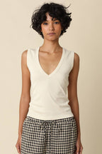 Kenny V-Neck Fitted Tank