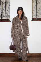 Zebra Trench Coat