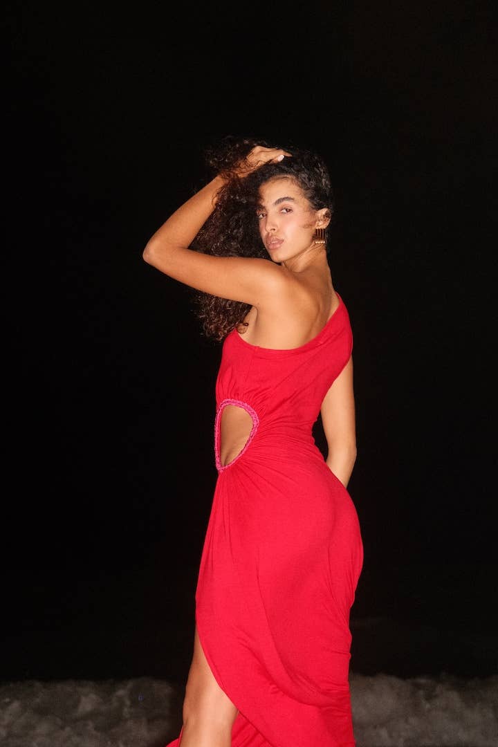 Isla One Shoulder Cutout Dress