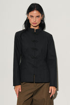 Mandarine Collar Blazer